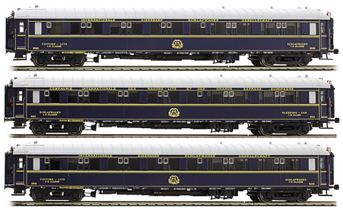 LS Models 49133 - Orient Express 3pc Sleeping Car 1st Class Set Typ S of the CIWL